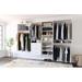 Dotted Line™ Kari 96" W - 120" W Closet System Manufactured Wood in White | 72 H x 14 D in | Wayfair D35D7B32C5B9415BA7B8AF874BEC010D