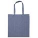 Liberty Bags 8860R Nicole Recycled Cotton Tote Bag in Heather Medium Blue | Canvas