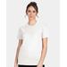 Next Level 6600 Women's CVC Relaxed T-Shirt in White size XL | 60/40 cotton/polyester