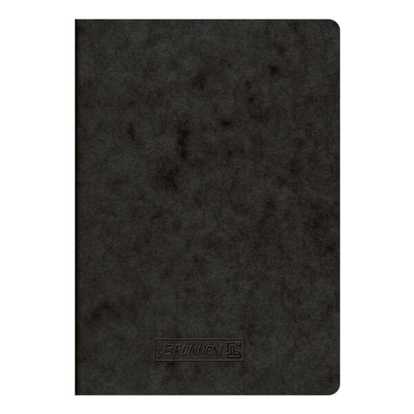 Brunnen Notizheft A5 blanko »Premium« schwarz Image