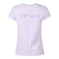 T-Shirt TOP GUN "TG22018" Gr. 52 (L), lila (lavendel) Mädchen Shirts T-Shirts