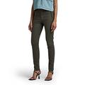 G-STAR RAW Damen Weld High Skinny Chino, Grau (asfalt gd D19141-D121-B575), 31W / 30L