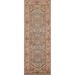 Grey Heriz Serapi Oriental Runner Rug Hand-knotted Wool Carpet - 2'8"x 8'0"