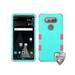 MyBat Cell Phone Case for LG V20 - Rubberized Teal Green Electric Pink