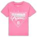 Girls Toddler Pink Detroit Tigers Diamond Princess T-Shirt