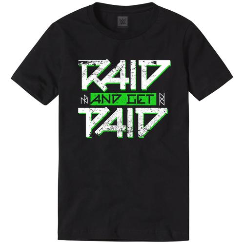 Viking Raiders ''Raid & Get Paid'' Authentic T-Shirt