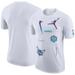 Men's Jordan Brand White Charlotte Hornets Courtside Statement Edition Max90 T-Shirt