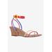 Women's Lavinia Sandals by J. Renee in Clear Multi Natural (Size 8 1/2 M)