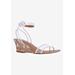 Women's Lavinia Sandals by J. Renee in Clear White Natural (Size 8 M)