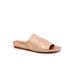 Women's Camano Slide Sandal by SoftWalk in Rose Gold Metallic (Size 9 1/2 M)