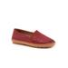 Women's Ruby Casual Flat by Trotters in Red (Size 9 1/2 M)