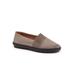 Women's Ruby Casual Flat by Trotters in Grey (Size 10 M)