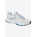 Wide Width Women's Drew Athena Sneakers by Drew in White Blue Combo (Size 7 W)