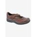 Extra Wide Width Women's Drew Endeavor Flats by Drew in Dusty Brown Leather (Size 8 WW)