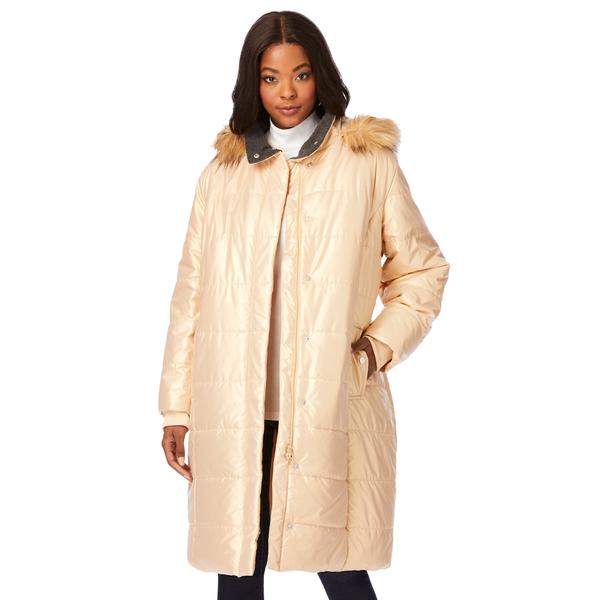 plus-size-womens-mid-length-puffer-jacket-with-hood-by-roamans-in-sparkling-champagne--size-2x--winter-coat/
