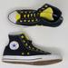 Converse Shoes | Converse Chuck Taylor All Star High Top Canvas Shoes Black Yellow Nanners Sz 9 | Color: Black/Yellow | Size: 9