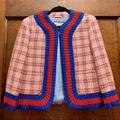 Gucci Jackets & Coats | Gucci Jacket Size 48 | Color: Pink/Red | Size: 48