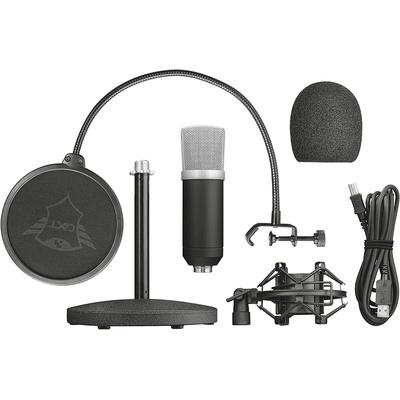 Mikrofon TRUST "GXT252 EMITA USB MICROPHONE" Mikrofone schwarz Mikrofone