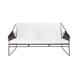 OASIQ Sandur 61" Wide Loveseat Metal | 31 H x 61 W x 30.75 D in | Outdoor Furniture | Wayfair 3001052300000