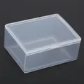 Nouveau 5 Pcs/lot clair en plastique Transparent magasin avec couvercle boîte de rangement