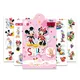 Autocollants de dessin animé Disney pour filles reine des neiges Minnie Sofia princesse jouets