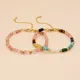 GO2BOHO – Bracelet en cristal fait à la main pour femmes et filles Bracelets multicolores