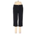 Gloria Vanderbilt Jeans - Mid/Reg Rise: Black Bottoms - Women's Size 8 - Black Wash