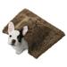 Litake Dog Blanket Pet Throw Cat Blankets Dog Throw Blanket Waterproof Faux Fur Washable Puppy Blanket for Couch Car Bed Warm Soft Pet Blanket for Small Medium Large Dogs and Cats Brown 39 Ã—47