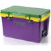 RTIC 52 QT Ultra-Light Hard-Sided Ice Chest Cooler Mardi Gras Fits 76 Cans