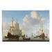 Stupell Industries Dutch Ships at Sea Willem van de Velde Classic Painting Painting Unframed Art Print Wall Art Design by one1000paintings