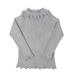 Toddler Baby Knit Turtleneck Sweater Soft Solid Color Warm Sweater Crochet Pullover Kids Boys Girls Long Sleeved Knitted Candy Color Leggings Sweater 2023 Children s Sweatshirts