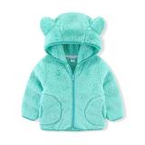 Wozhidaoke hats Baby Winter Girl Coat Outerwear Hooded Boy Children s Jacket Toddler Girls Coat&jacket valentines day gifts for kids st patricks day decorations