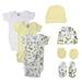 Bambini Layette Unisex Baby 8 Pc Bodysuits