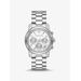 Michael Kors Runway Silver-Tone Watch Silver One Size