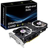 KAER RX580 8GB Graphics Card GDDR5 256bit Computer Graphics Card with Dual Fans 1284/7000MHz PCI Express 3.0 Gaming Graphics Card DVI HDMI DP Desktop Computer Graphics Card