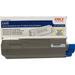 Oki Original Toner Cartridge - LED - 6000 Pages - Yellow - 1 Each | Bundle of 5 Each