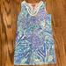 Lilly Pulitzer Dresses | Lily Pulitzer Size Med 6/7 Blue Dress | Color: Blue/White | Size: Mg