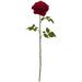 Nearly Natural 33 Elegant Red Giant Rose Artificial Flower (Set of 4)