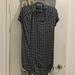 Madewell Dresses | Madewell Checked Shirt Dress | Color: Black/White | Size: Xxs