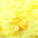 Wozhidaoke Fall Decor 100Pc Silk Artificial Flower Rose Petals Wedding Party Decorations Christmas Decorations Home Decor Fake Plants Yellow 7*5*1 Yellow