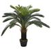 vidaXL Artificial Tree Decorative Palm with Pot Artificial Palm Green 35.4