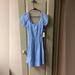 Jessica Simpson Dresses | Jessica Simpson Blue Cotton Summer Dress | Color: Blue | Size: M