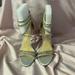 Jessica Simpson Shoes | Beautiful Jessica Simpson Rhinestone Strap Heels. | Color: Silver/White | Size: 7.5