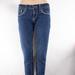 Levi's Jeans | Levi's 524 Too Superlow Skinny (28 X 32) Women's Juniors Denim Jeans Dark Wash | Color: Blue | Size: 28