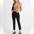 Madewell Jeans | Madewell Cali Demi Boot Raw Hem Bayland Wash | Color: Black | Size: 29