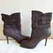 Coach Shoes | Coach Thelma Espresso Brown Leather Mid Calf Boots Size 8 | Color: Brown/Tan | Size: 8