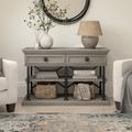 Huckins 47.52" Console Table Wood in Brown Laurel Foundry Modern Farmhouse® | 30 H x 47.52 W x 19.6 D in | Wayfair 24165F6407614A4CA6A35125E771D384