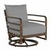 Summer Classics Malibu Swivel Patio Chair w/ Cushions | 31.625 H x 30 W x 36.25 D in | Wayfair 313380+C939H4076N