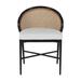 Summer Classics Havana Side Outdoor Chair in Black | 30.5 H x 23 W x 22.5 D in | Wayfair 351184+C4406455N