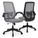 Bring Home Furniture Ergonomic Adjustable Office Chair, Swivel Task Seat w/ Backrest Upholstered/Mesh in Gray | 38.5 H x 24 W x 22 D in | Wayfair